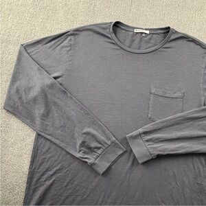 Marine Layer Shirt Adult Large Gray Long Sleeve Active Athleisure Casual Men's